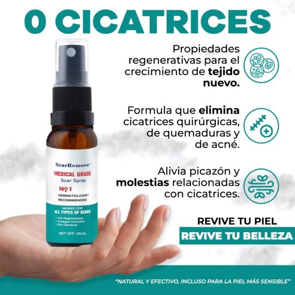 Spray Para Cicatrices E Imperfecciones